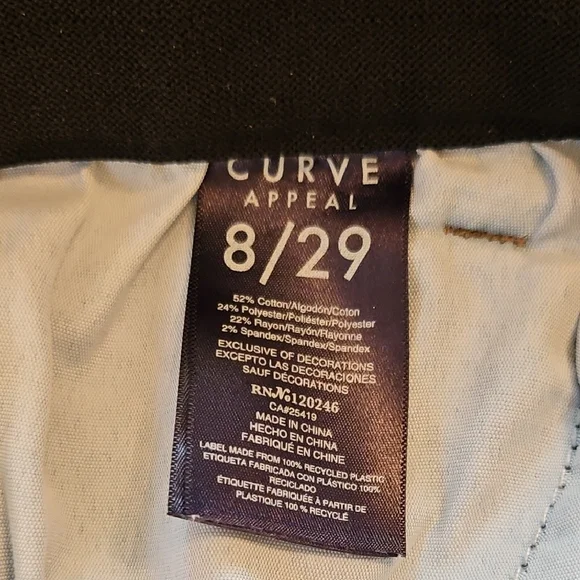 Curve Appeal High-Rise Skinny Comfort Waist 8/29 - Picture 5 of 8